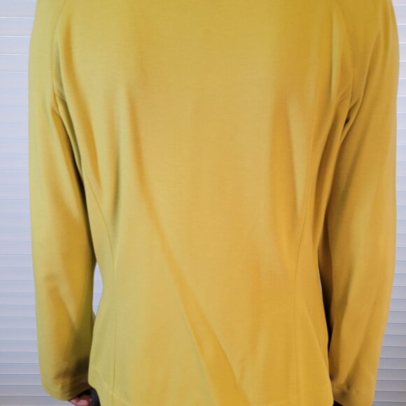Vintage St. John Yellow Blazer Jacket with Gold Buttons - Like New Condition - Picture 4 of 6
